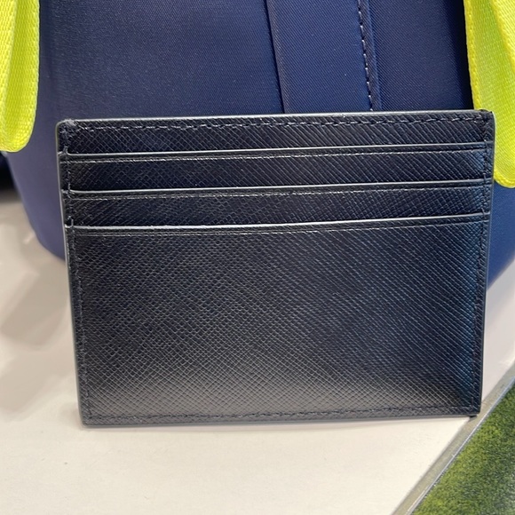 Kate Spade Madison Saffiano Leather Small Slim Card Holder
COLOR: Black 
NWT - Picture 10 of 16